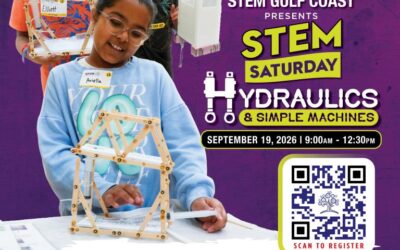 STEM Gulf Coast to Host STEM Saturday Focused on “Hydraulics and Simple Machines” on September 19, 2026