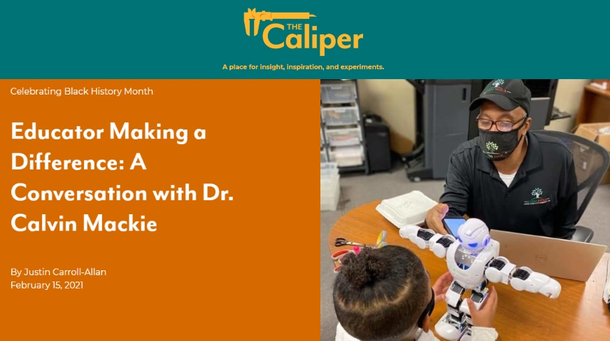 Educator Making a Difference: A Conversation with Dr. Calvin Mackie