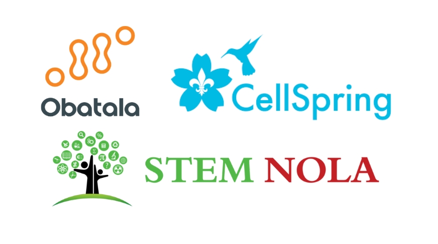 STEM NOLA Teams with Obatala Science & CellSpring to Expose Students to Careers and Medical Research at Biotech Startups