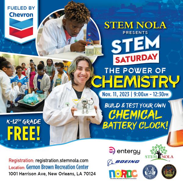 11.11.23 STEM NOLA – Chemistry