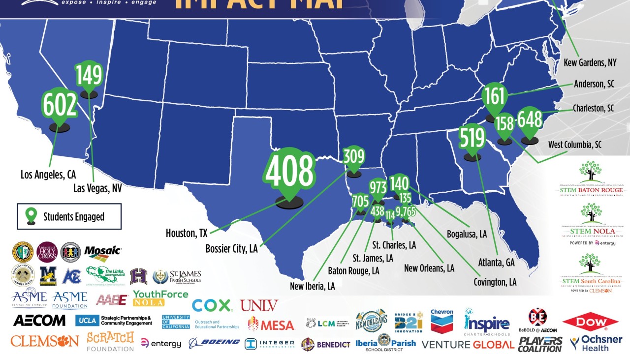 Three STEM NOLA Fellows Advance as Finalists in National STEM Challenge
