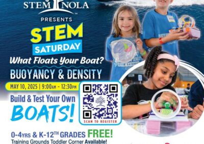 5.10.25 STEM NOLA – Boats!
