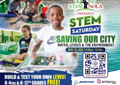 9.13.25 STEM NOLA STEM Saturday LEVEES