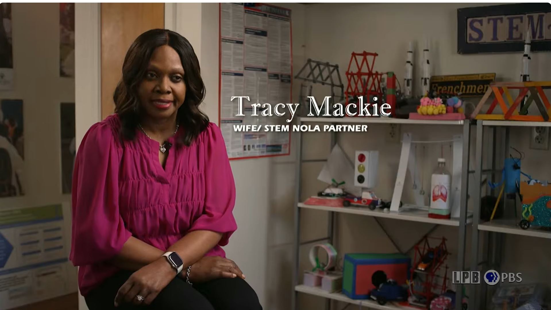 Calvin Mackie was named a 2026 Louisiana Legend by the Friends of Louisiana Public Broadcasting - Tracy Mackie